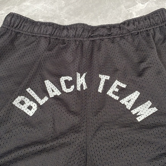 Men's N3 Sport Wild’n Out Nick Cannon “Black Team” Basketball Shorts Large - Picture 3 of 13